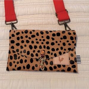 Leopard Print Crossbody Bag